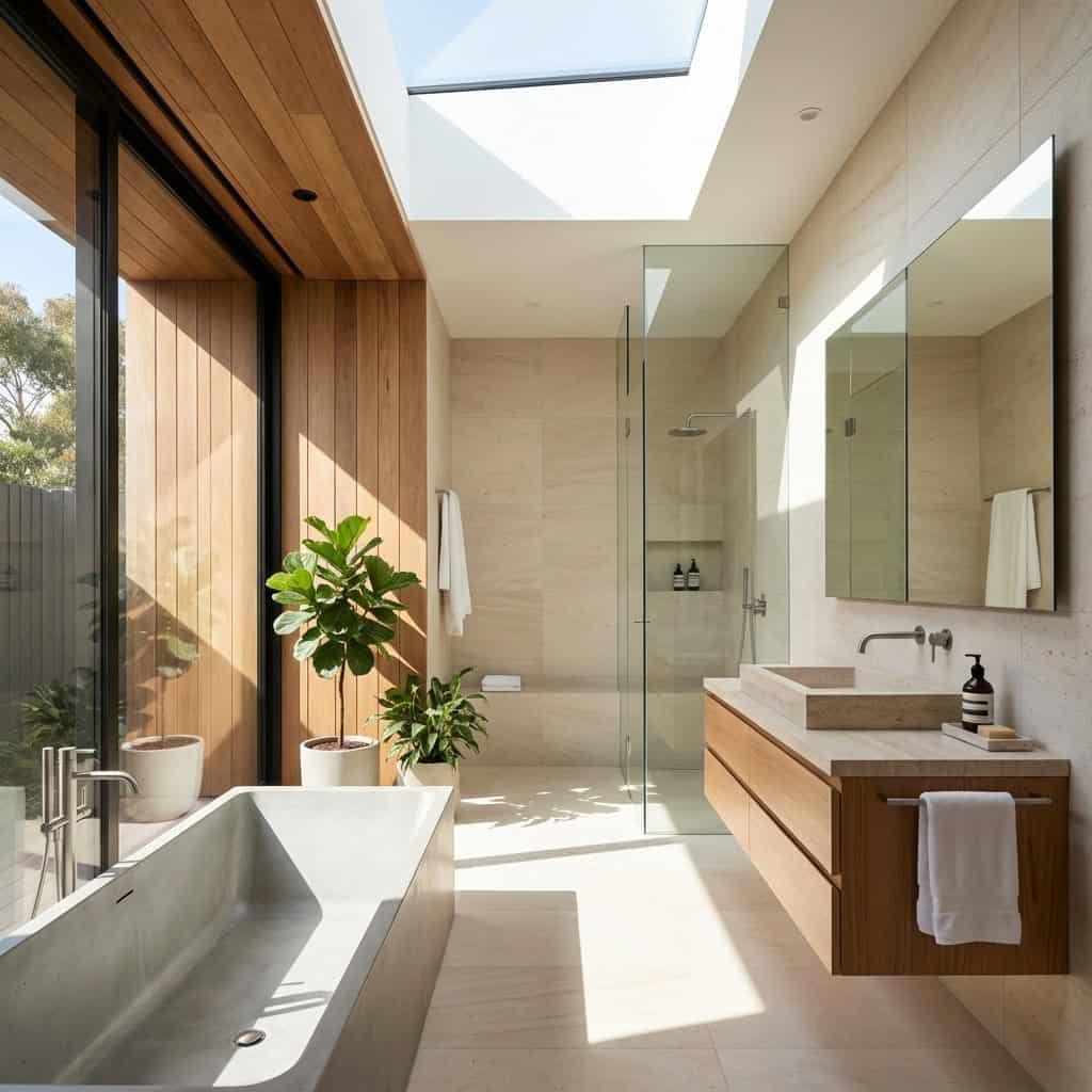 Natural Lighting in Bathroom