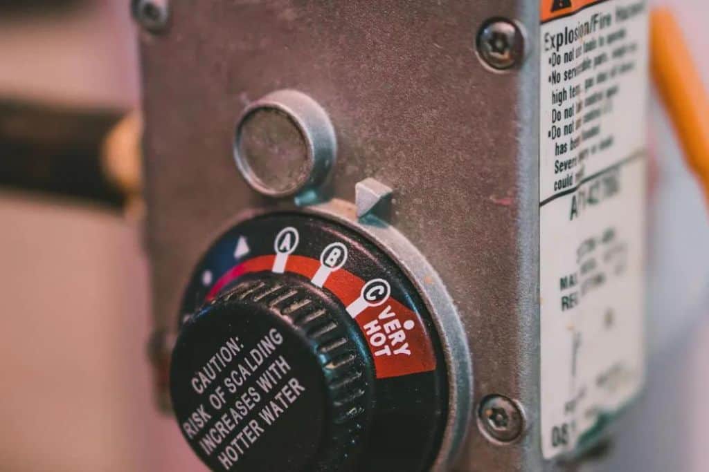 Hot water temperature NSW